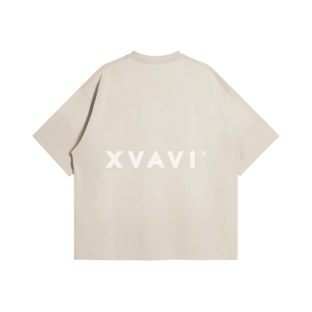 Moon Faded Logo Boxy Oversized T-Shirt
