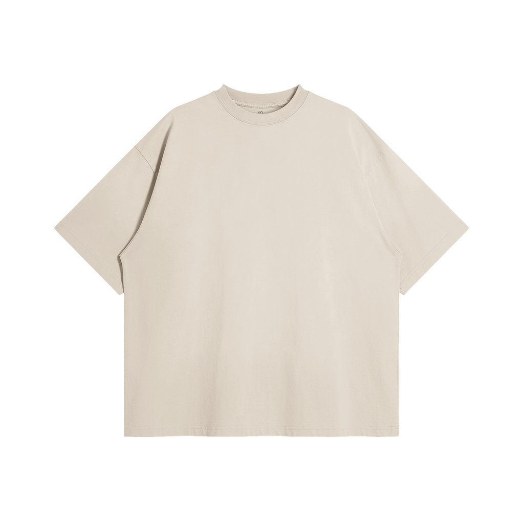 Moon Faded Logo Boxy Oversized T-Shirt